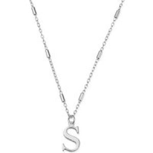 ChloBo Silver Iconic Preliminary Necklace – Letter S