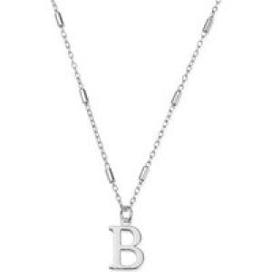 ChloBo Silver Iconic Preliminary Necklace – Letter B
