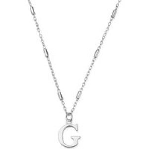 ChloBo Silver Iconic Preliminary Necklace – Letter G