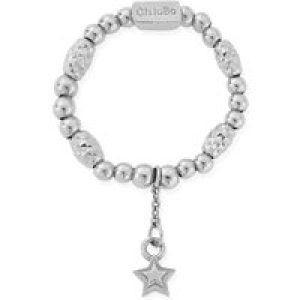 ChloBo Silver Radiant Essence Superstar Small Ring – Small