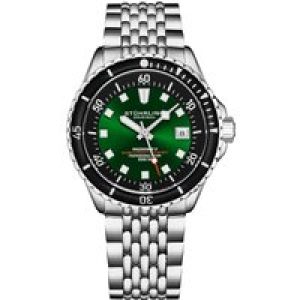 Stührling Mens Automatic Radiance 1009 Diver – Green – One Size
