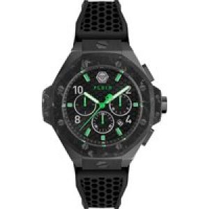 Philipp Plein Chrono Royal Mens Black Watch PWPRA0624 Silicone – One Size