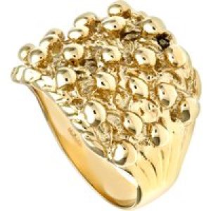 Diamant L’Eternel 9ct Yellow Gold Mens Keeper Ring – Size Small