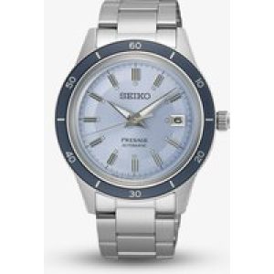 Seiko Mens Presage Style 60s Limited Edition Blue Watch SRPL19J1