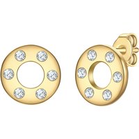 Rafaela Donata Womens Female Sterling Silver Earring - Gold - One Size - Image 2