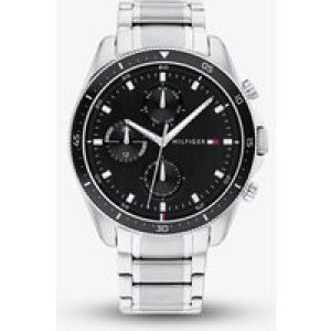 Tommy Hilfiger Parker Mens Silver Watch 1791835