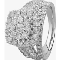 9ct White Gold 2.00ct Diamond Shouldered Cushion Cluster Ring THR18930-200 P - Image 2