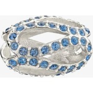 Chamilia Blue Glistening Meander Crystal Bead 2083-0408