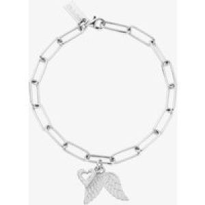 ChloBo Silver Link Chain Love & Guidance Bracelet SBLC702399