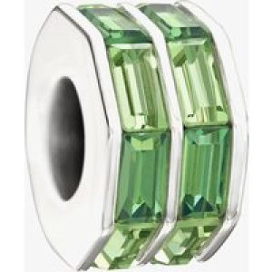 Chamilia Green Double Baguette Bead 2083-0400