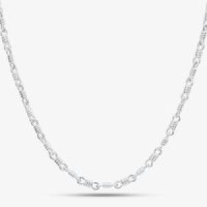 Argentium Silver 18 Inch Fancy Chain ARG-943025-18