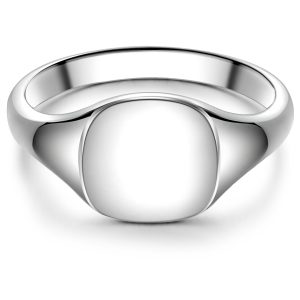 Männerglanz Mens Male Sterling Silver Ring – Size N