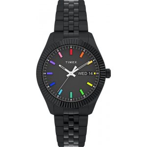 Timex Legacy Rainbow WoMens Black Watch TW2V61700 Stainless Steel (archived) – One Size
