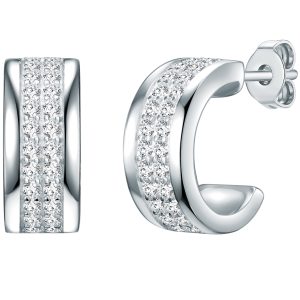 Rafaela Donata Womens Feminine Sterling Silver Earring – One Measurement