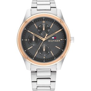 Tommy Hilfiger Tyler Mens Silver Watch 1710541 Stainless Steel (archived) – One Size