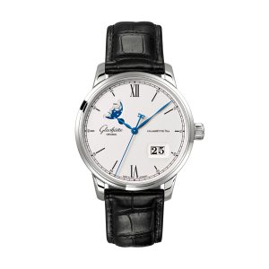 Glash&uuml;tte Unique Senator Excellence Landscape 40mm Mens Watch 1-36-04-01-02-30