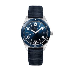 Glash&uuml;tte Authentic Sea Q Mens Watch 1-39-11-09-81-34