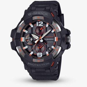 Casio G-Shock Master Of G Air Gravity Black & Orange Smartwatch GR-B300-1A4ER