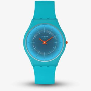 Swatch Skin Radiantly Teal Watch SS08N114