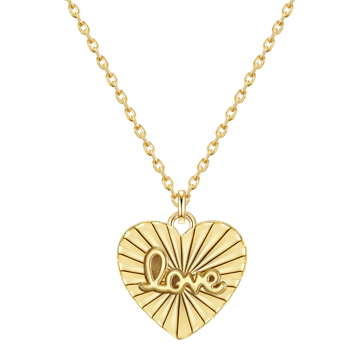 Glanzstücke München Womens Female Sterling Silver Necklace - Gold - One Size