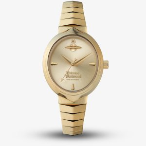 Vivienne Westwood Ladies Armour Gold Watch VV314GDGD