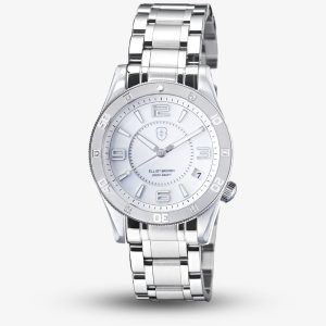 Elliot Brown Ladies Bloxworth Hali Silver Dial Watch 929-201-B60