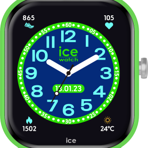Ice-Watch Ice Watch Ice Sensible Junior 2.0 – Inexperienced – Blue Boys’s 022790 Silicone – One Measurement