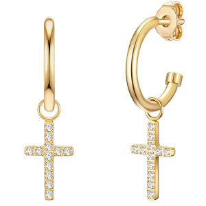 Eastside Womens Female Stainless steel Earring – Gold – One Size