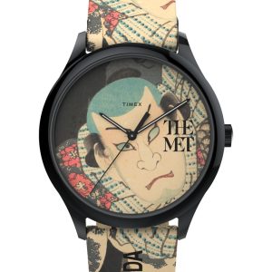 Timex The Met X Nisada Unisex’s Multicolour Watch TW2W25000 Leather (archived) – One Size