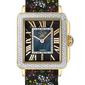 Gv2 Womens Padova Leather Black 12307F Swiss Quartz Watch – One Size