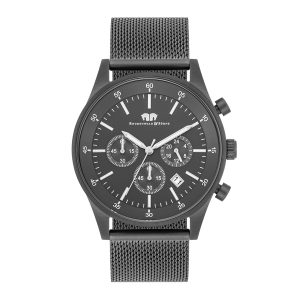 Rhodenwald & Söhne Mens Stainless-steel Watch – Gray Stainless Metal (archived) – One Measurement