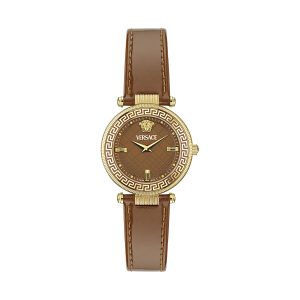 Versace Reve WoMens Brown Watch VE8B00124 Leather (archived) – One Size