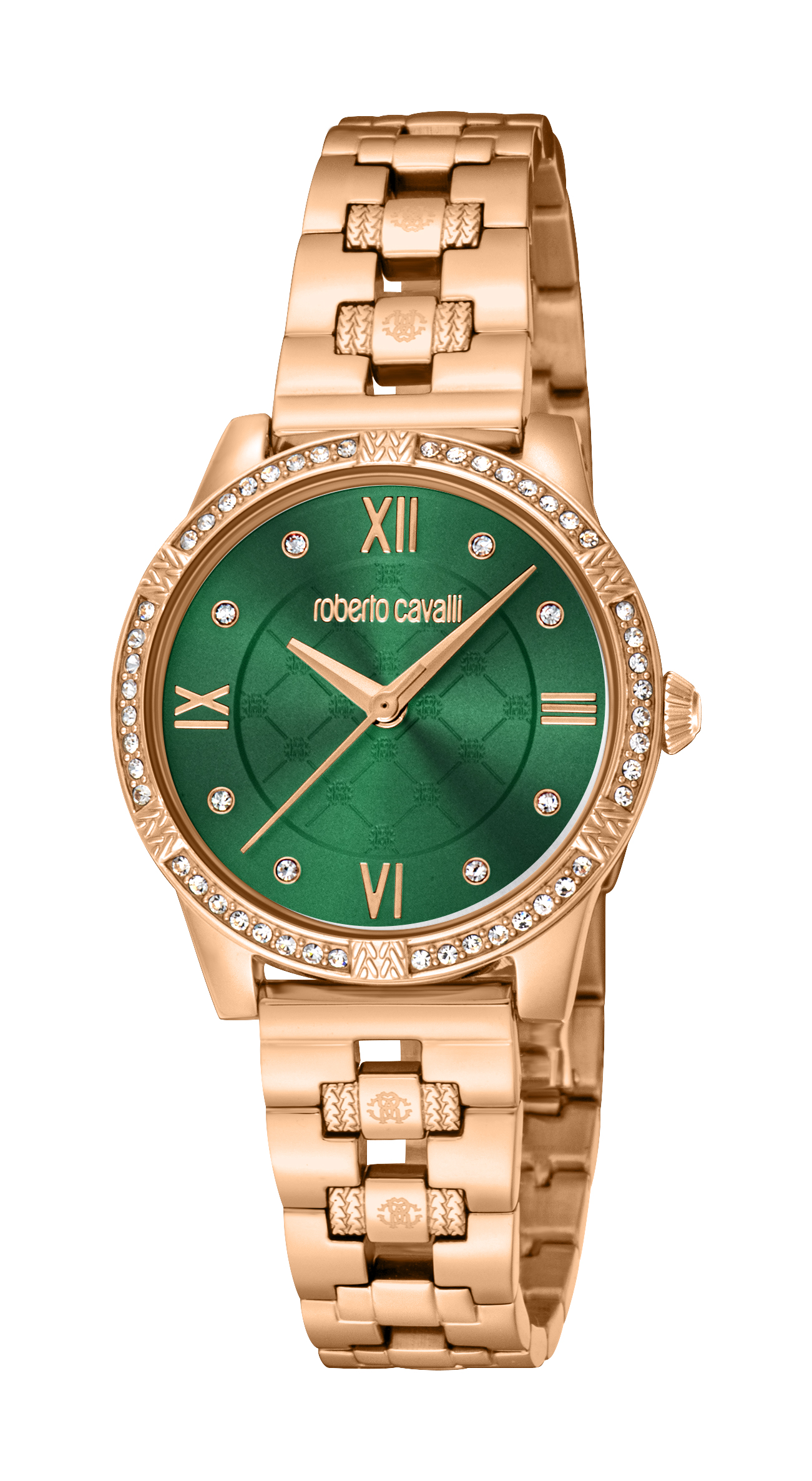 Roberto Cavalli RC5L032M0075 Womens Quartz Dark Green Stainless Steel 5 ATM 30 mm Watch - One Size