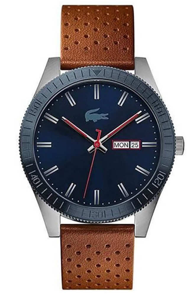 Lacoste Legacy Mens Brown Watch 2010981 Leather (archived) - One Size