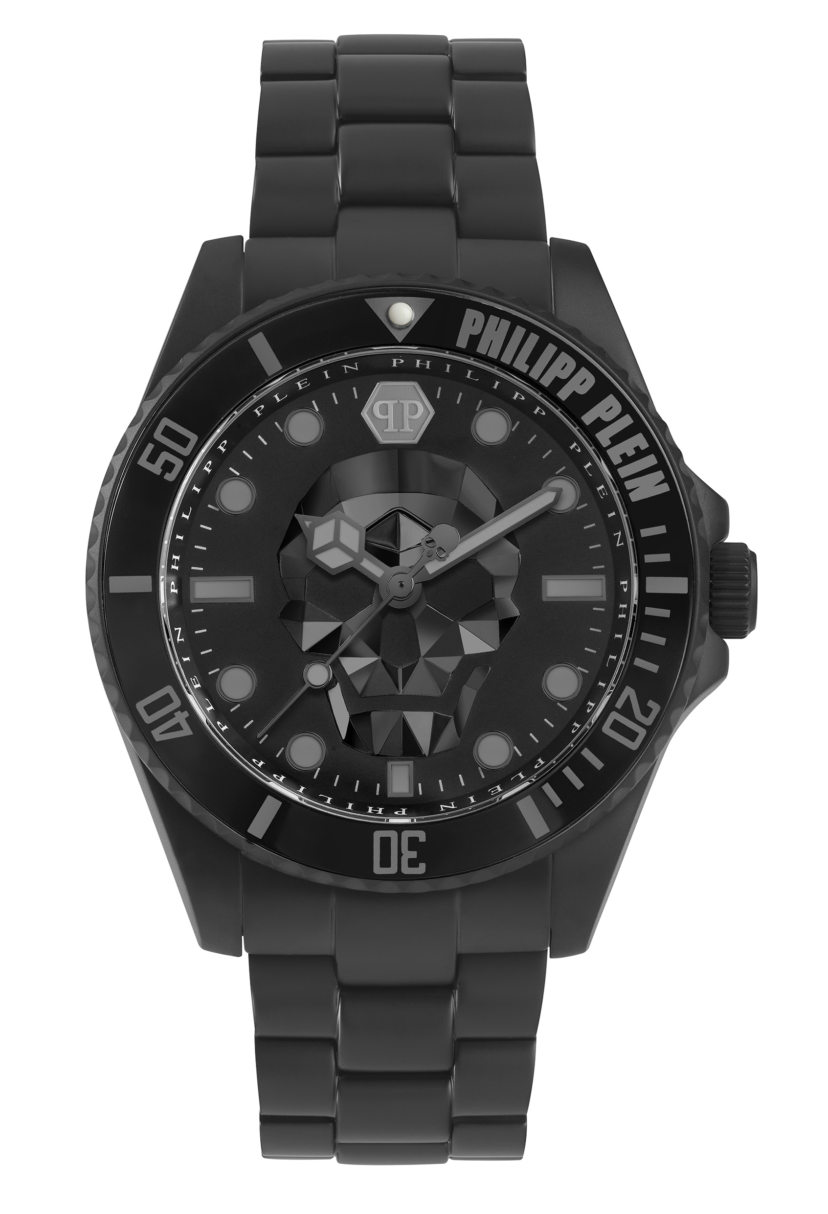 Philipp Plein The $kull Diver Mens Black Watch PWOAA0922 Stainless Steel (archived) - One Size