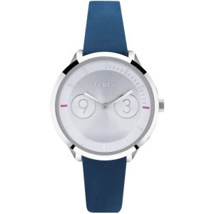 Furla Womens R4251102508 Metropolis 31mm 2H Silver Dial Blue – One Size