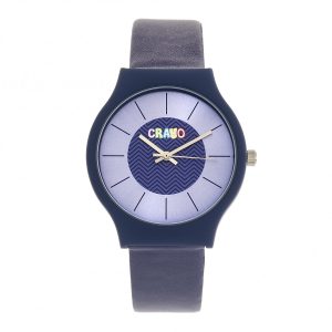 Crayo Trinity Unisex Watch – Purple Stainless Steel – One Size