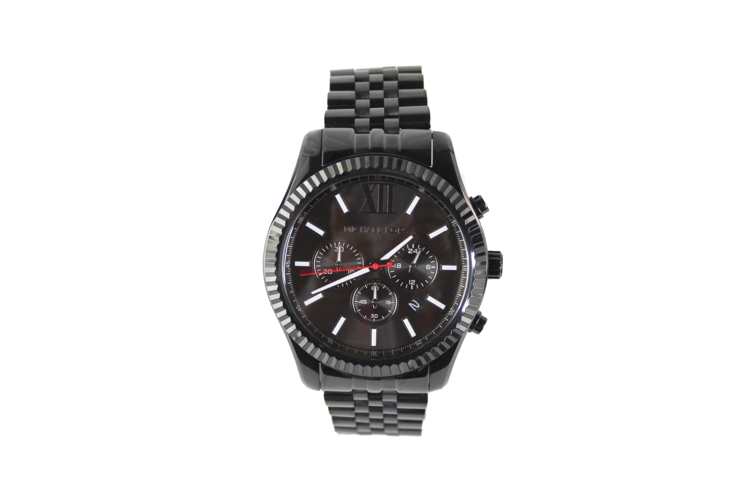 Michael Kors Mens' Lexington Watch MK8320 - Black Metal (archived) - One Size