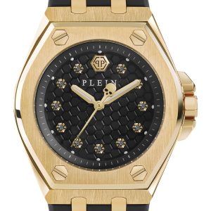 Philipp Plein Extreme Lady WoMens Black Watch PWJAA0322 Silicone – One Size