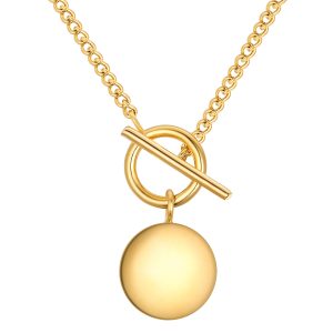 Eastside Womens Female Stainless steel Necklace – Gold Stainless Steel (archived) – One Size