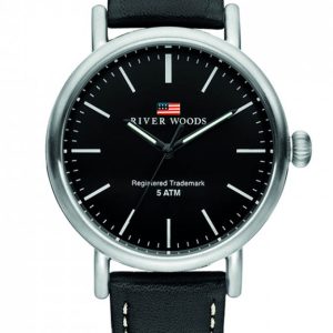 River Woods Hudson Mens Black Watch RW420023 Leather (archived) – One Size
