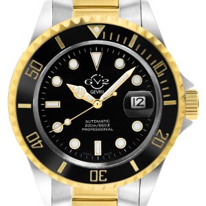 Gv2 42257 Mens Liguria Swiss Automatic Watch – Silver & Gold – One Size