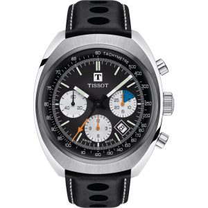 Tissot Heritage 1973 Mens Black Watch T1244271605100 Leather-based (archived) – One Measurement