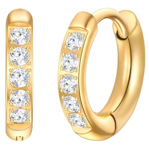 Eastside Womens Female Stainless steel Earring – Gold Stainless Steel (archived) – One Size
