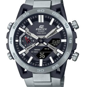 Casio Edifice Mens Silver Watch ECB-2000D-1AEF Stainless Metal (archived) – One Dimension