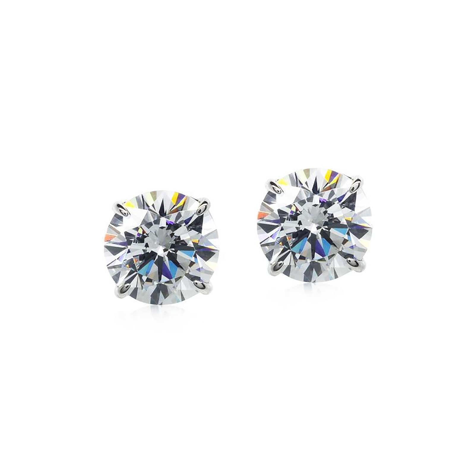 CARAT* Everlasting 9ct White Gold 0.75ct Cubic Zirconia Stud Earrings CE9KW-ETER-W60