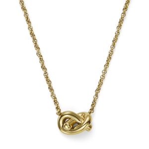 Olivia Burton Vintage Lover’s Knot Gold Plated Necklace 24100221
