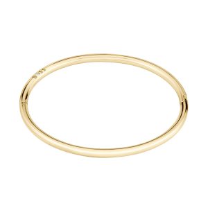 BOSS Are living Yellow Gold-Tone Plated Stainless Metal Women Bangle 1580686