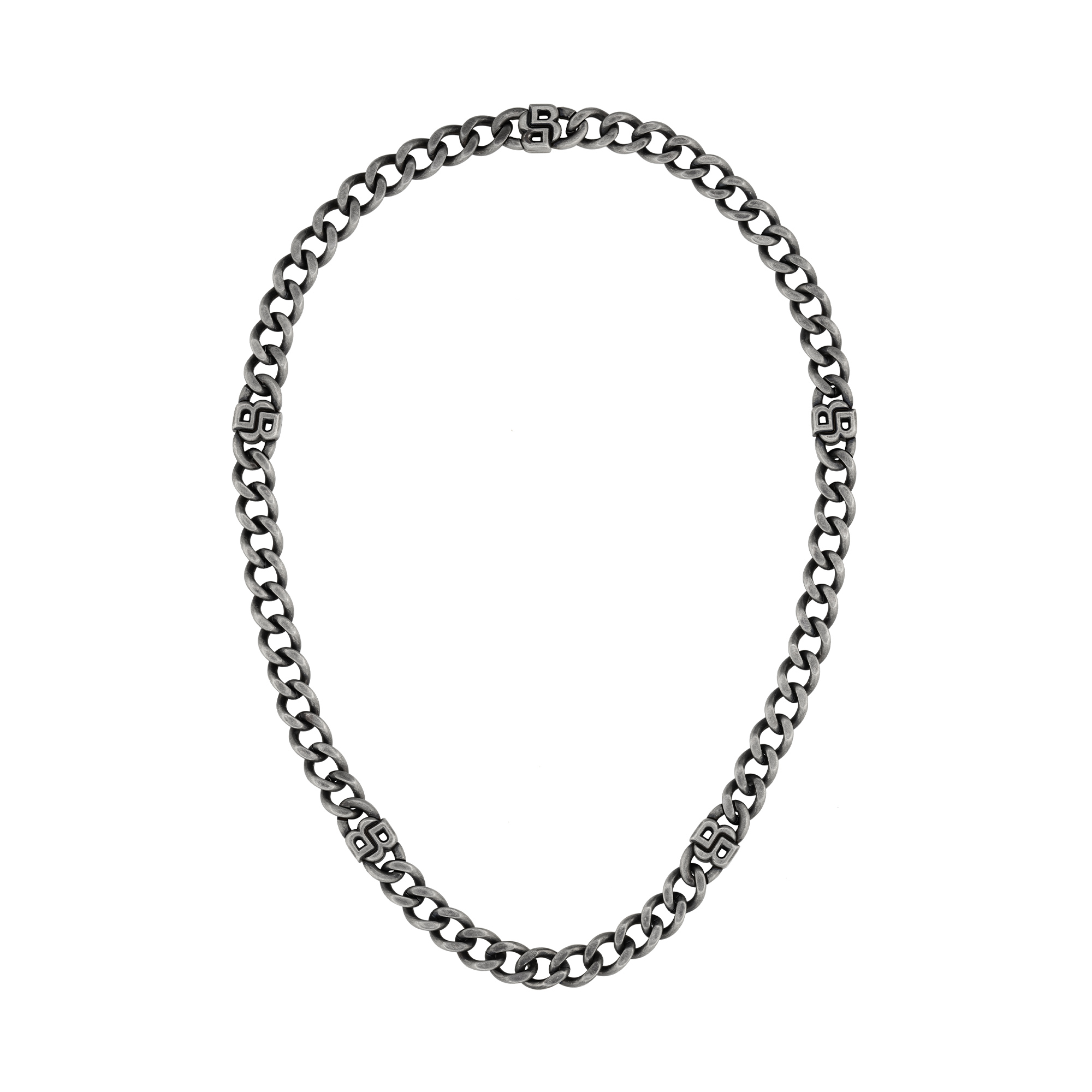 BOSS Double B Absolute Black Metal Gentlemen Necklet 1580744