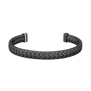 BOSS Black Herringbone Mens Trend Cuff 1580673